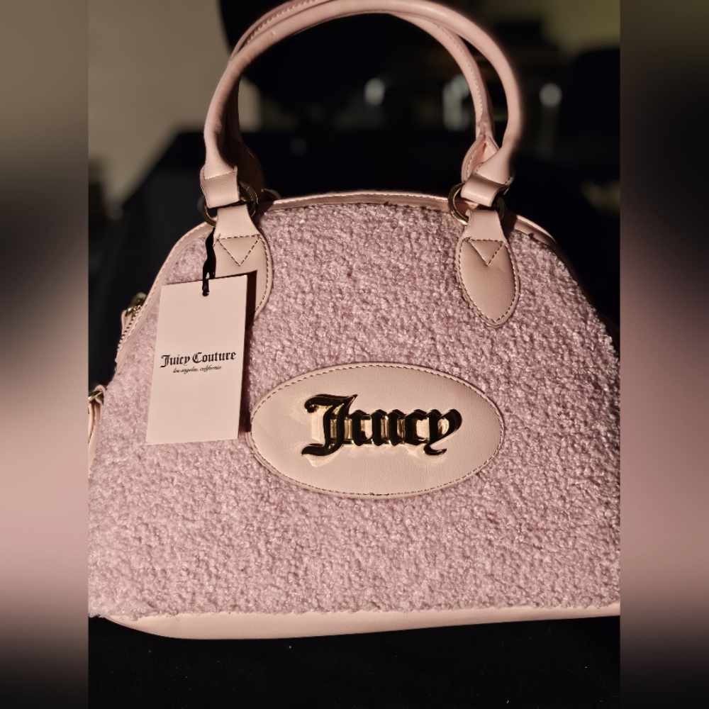 Juicy Couture Apricot Dome Satchel NWT
